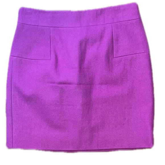 Pink J Crew professional mini skirt - Picture 1 of 4